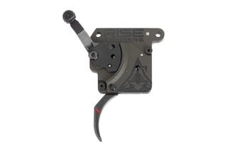 Rise Armament Remington 700 Reliant Hunter 2-5lb Trigger has a curved trigger shoe